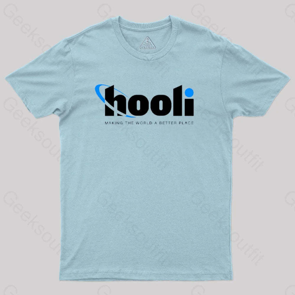 Silicon Valley - Hooli T-Shirt Light Blue / S