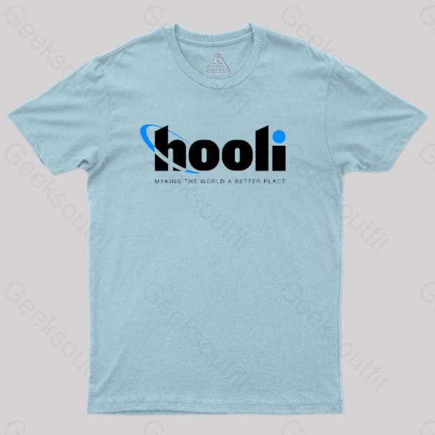 Silicon Valley - Hooli T-Shirt Light Blue / S
