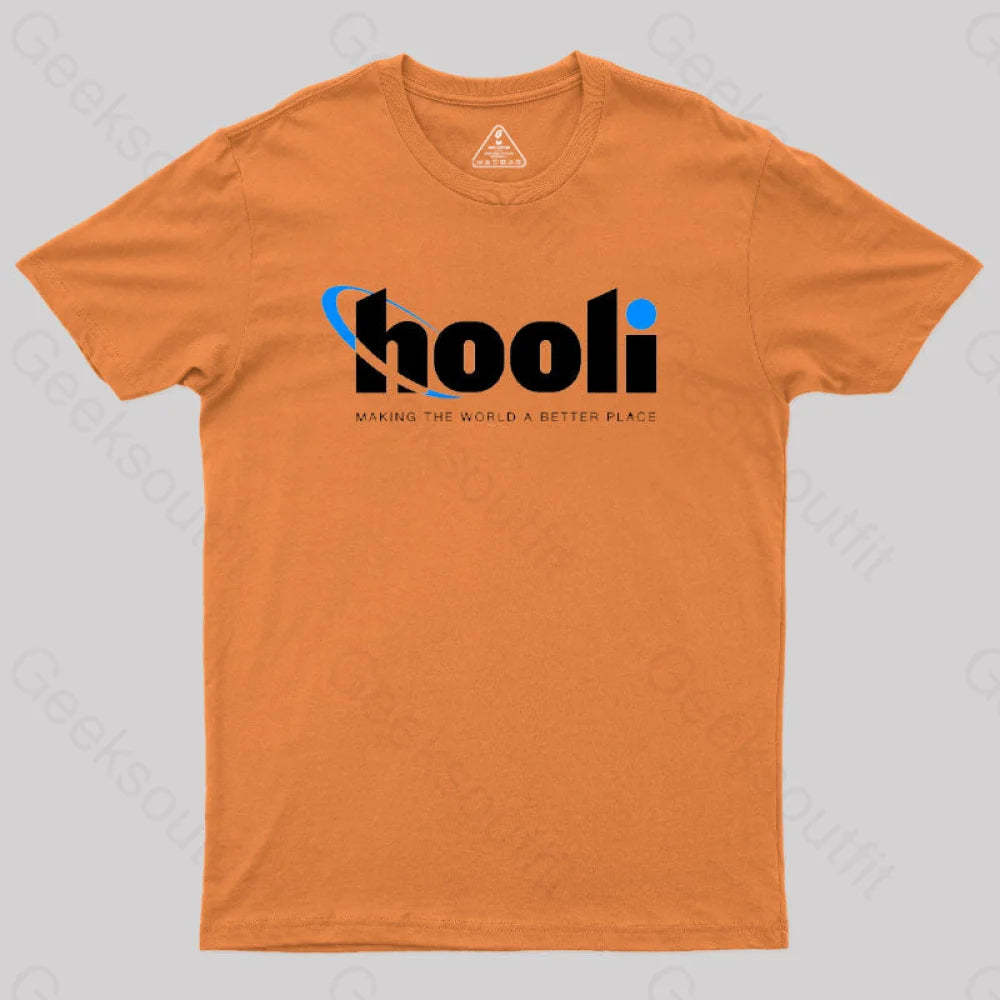 Silicon Valley - Hooli T-Shirt Orange / S
