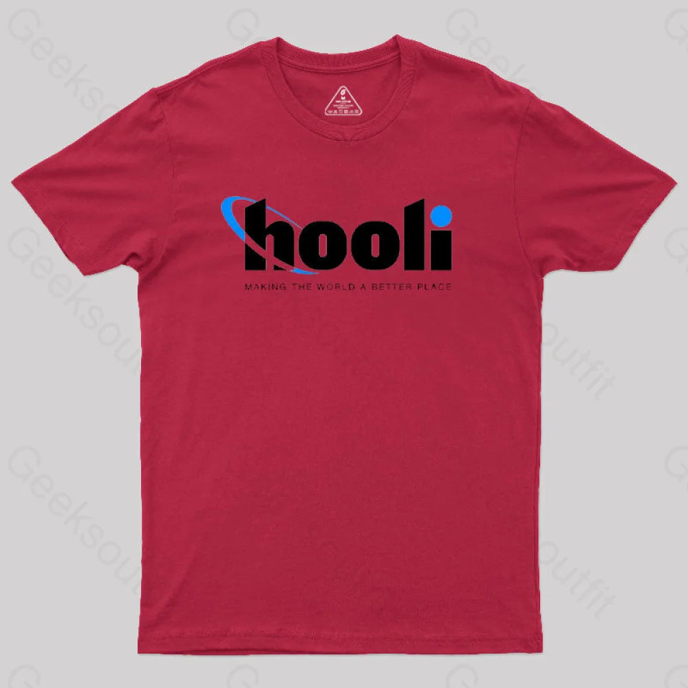 Silicon Valley - Hooli T-Shirt Red / S