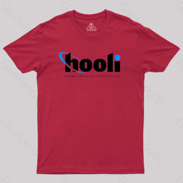 Silicon Valley - Hooli T-Shirt Red / S