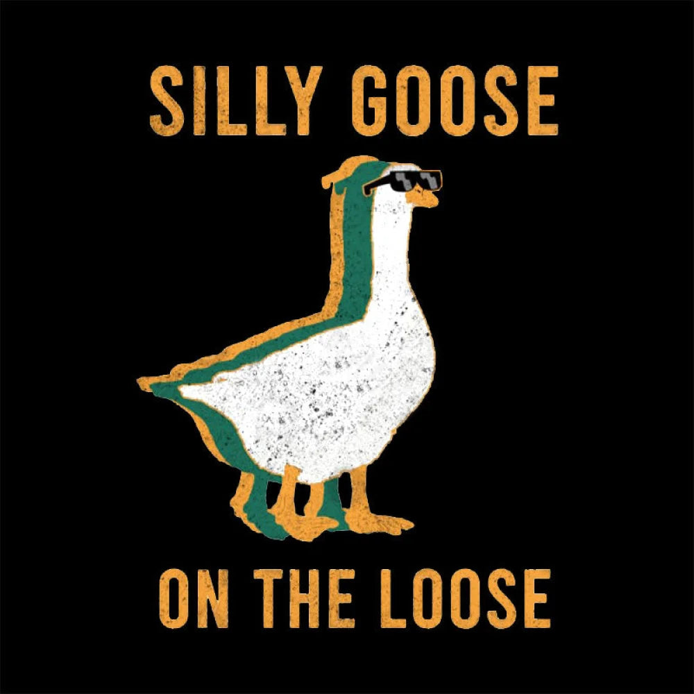 Silly Goose On The Loose Nerd T-Shirt