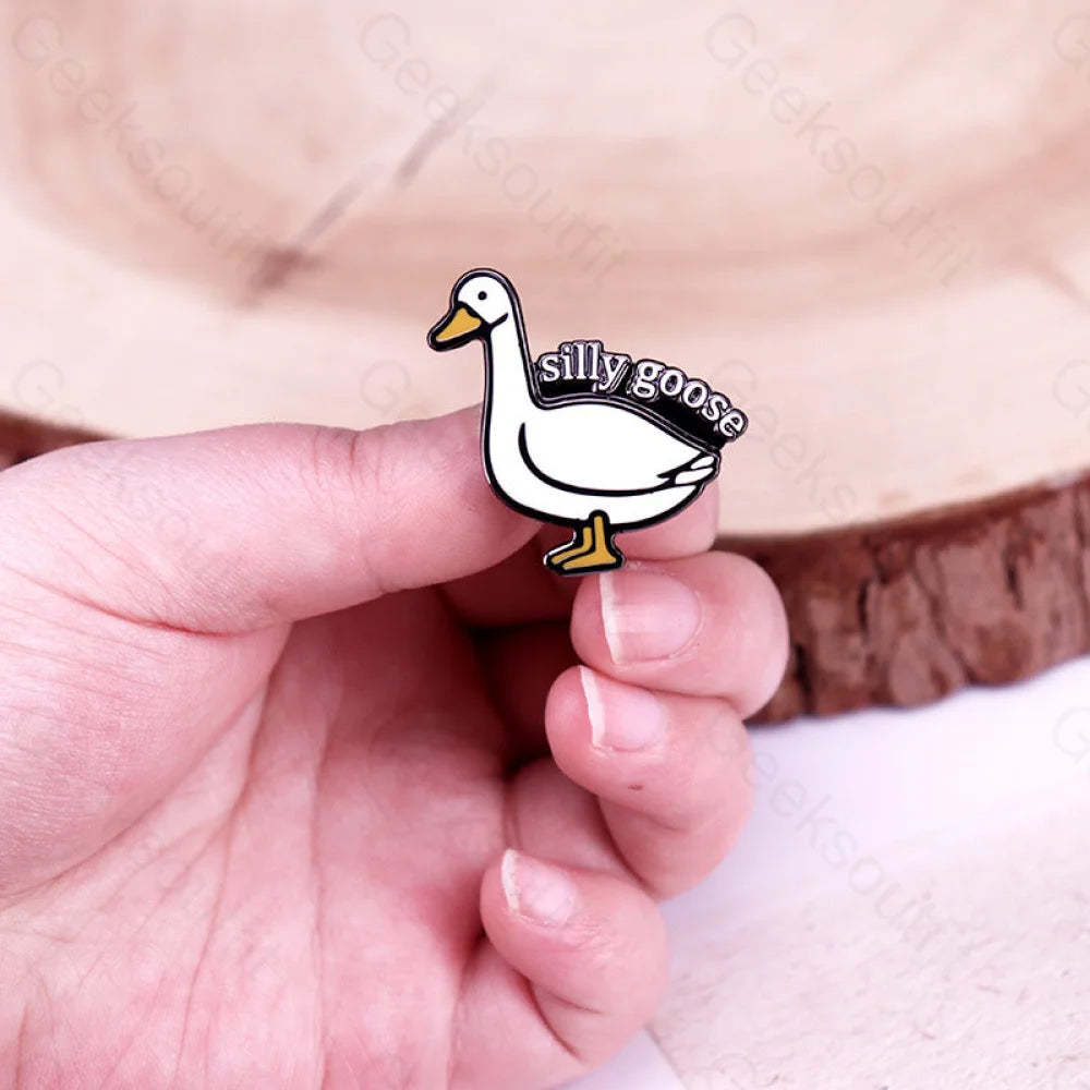 Silly Goose Pins