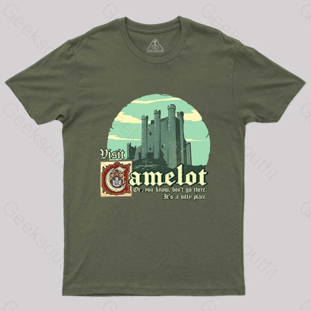 Silly Place T-Shirt Army Green / S
