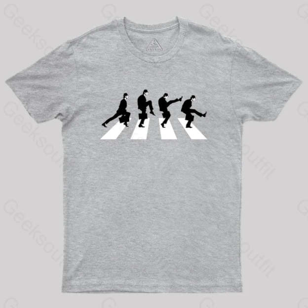 Silly Road Geek T-Shirt Grey / S