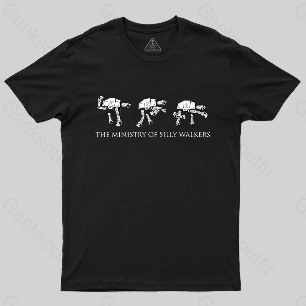 Silly Walkers T-Shirt Black / S
