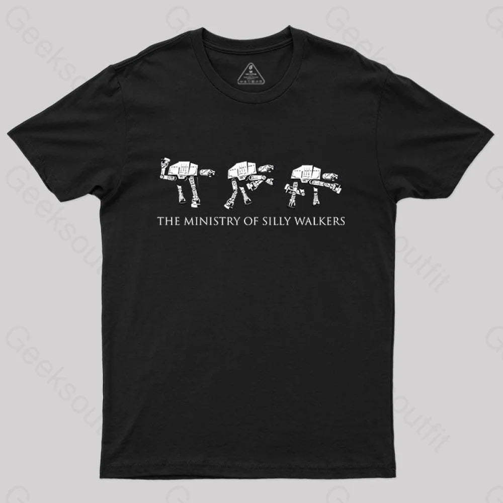Silly Walkers T-Shirt Black / S
