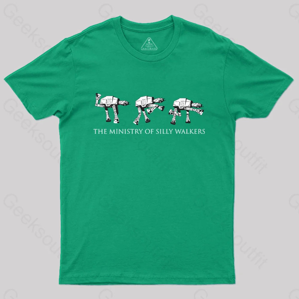Silly Walkers T-Shirt Green / S