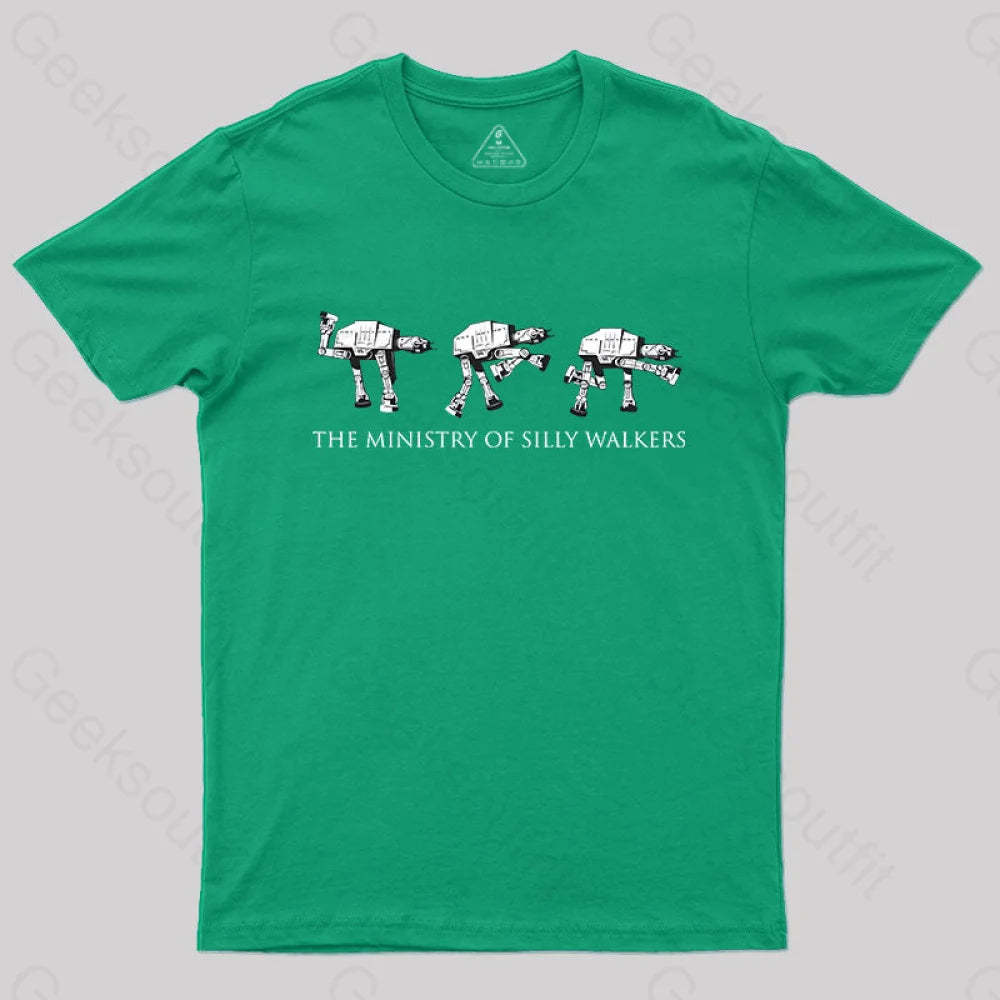 Silly Walkers T-Shirt Green / S