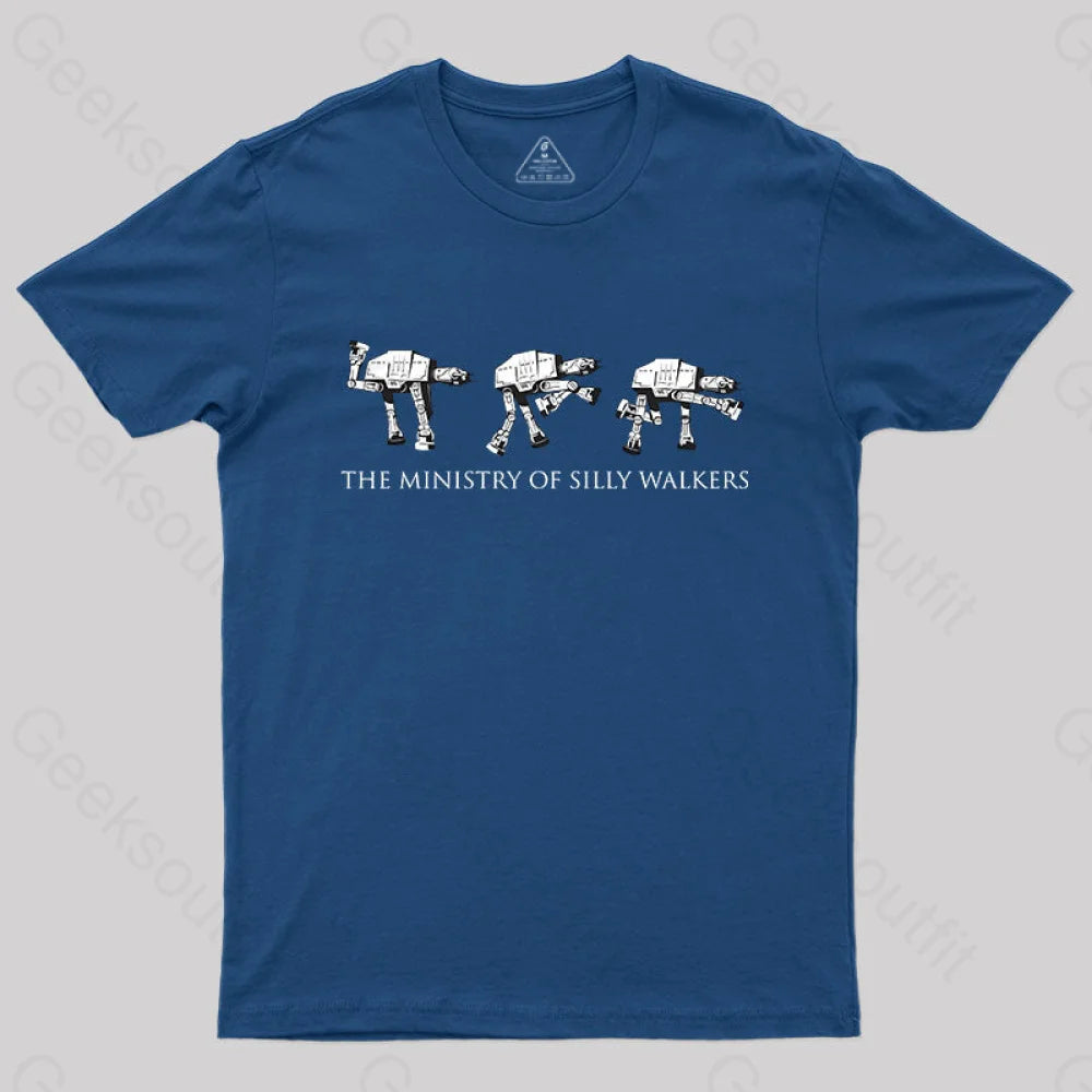 Silly Walkers T-Shirt Navy / S