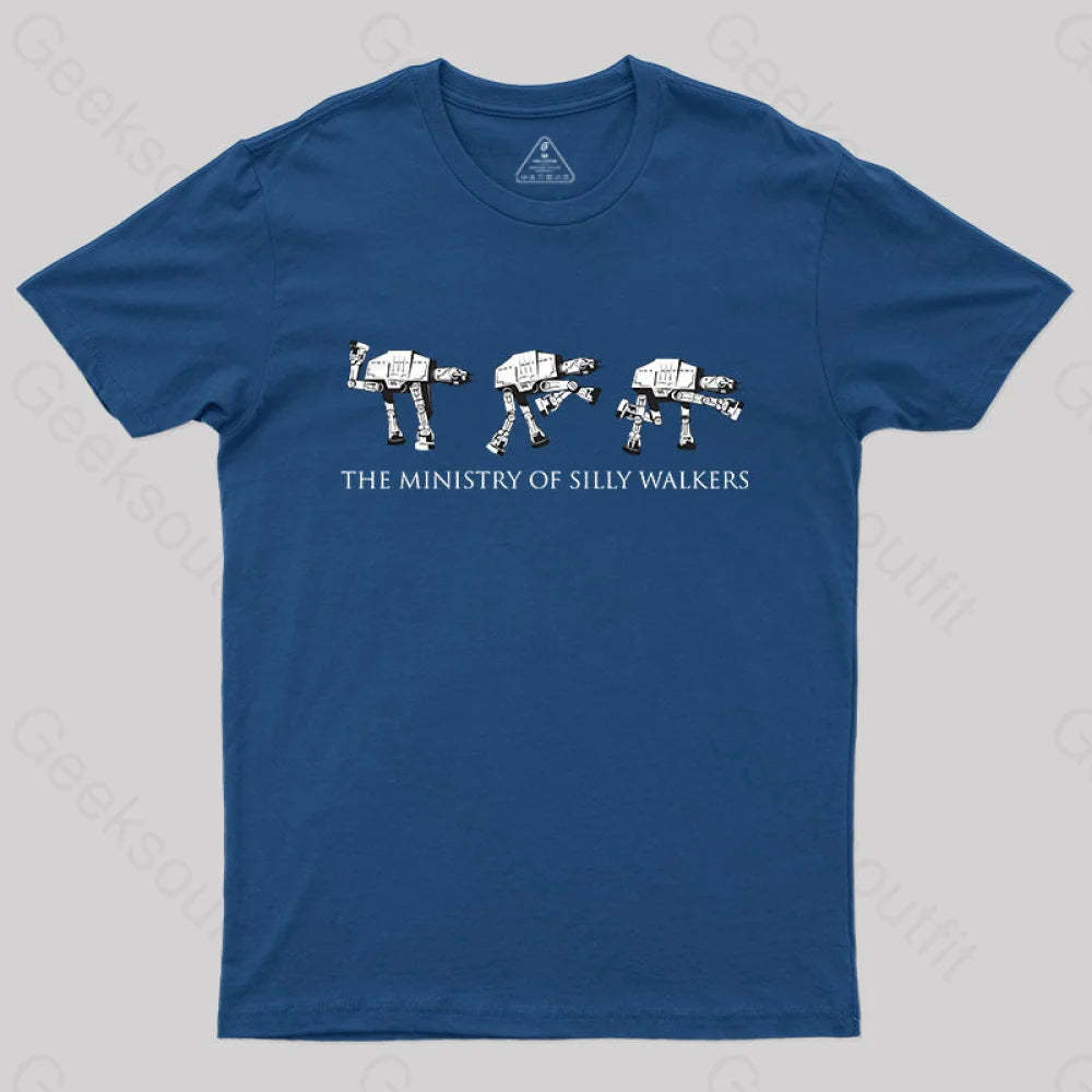 Silly Walkers T-Shirt Navy / S