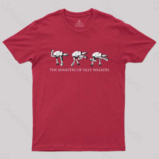 Silly Walkers T-Shirt Red / S