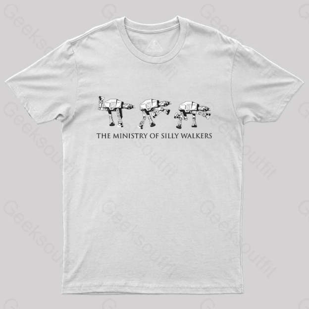 Silly Walkers T-Shirt White / S