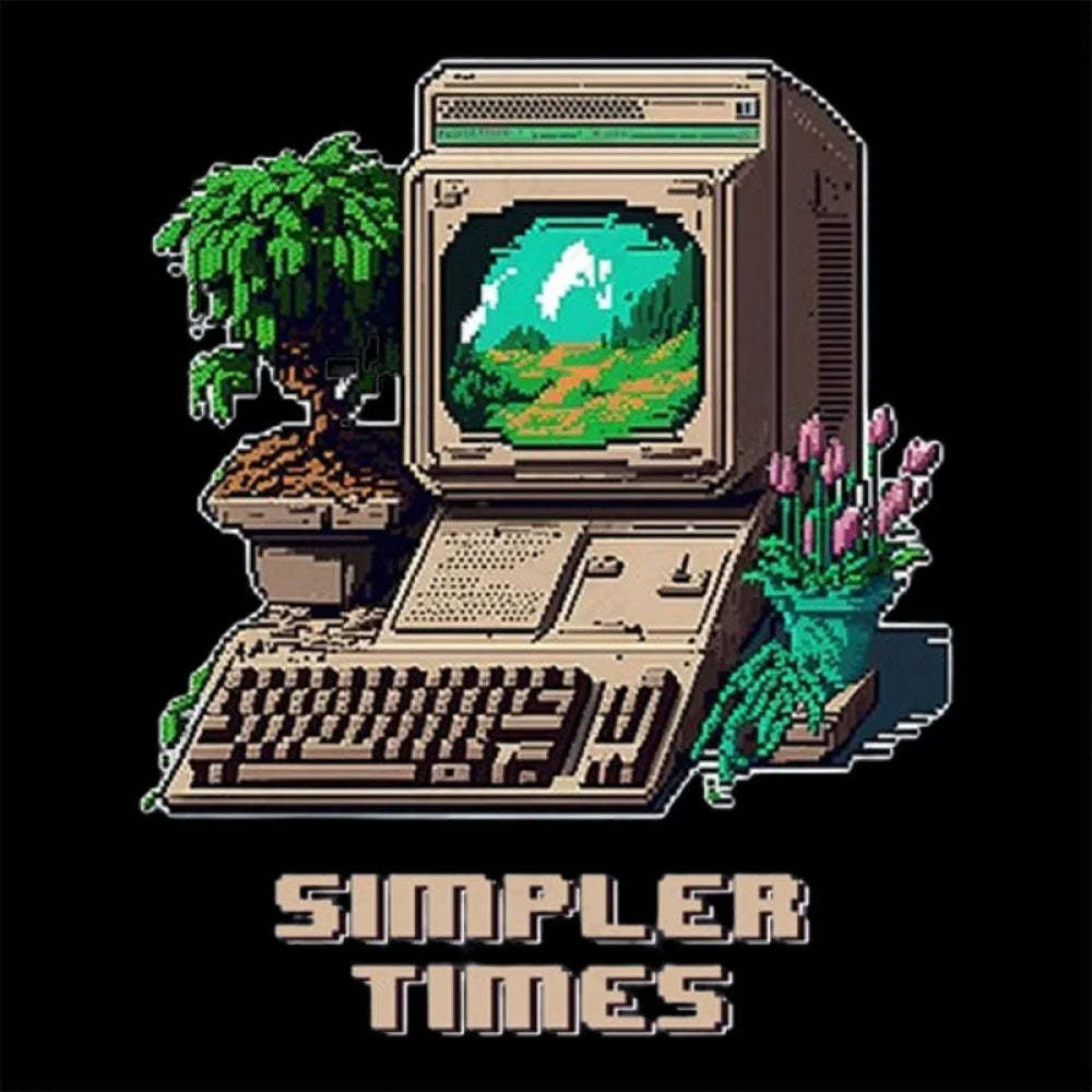 Simpler Times Geek T-Shirt
