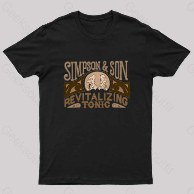 Simpson & Son Nerd T-Shirt Black / S