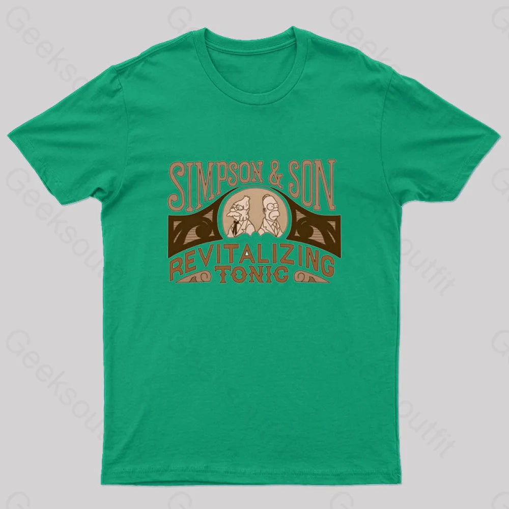 Simpson & Son Nerd T-Shirt Green / S