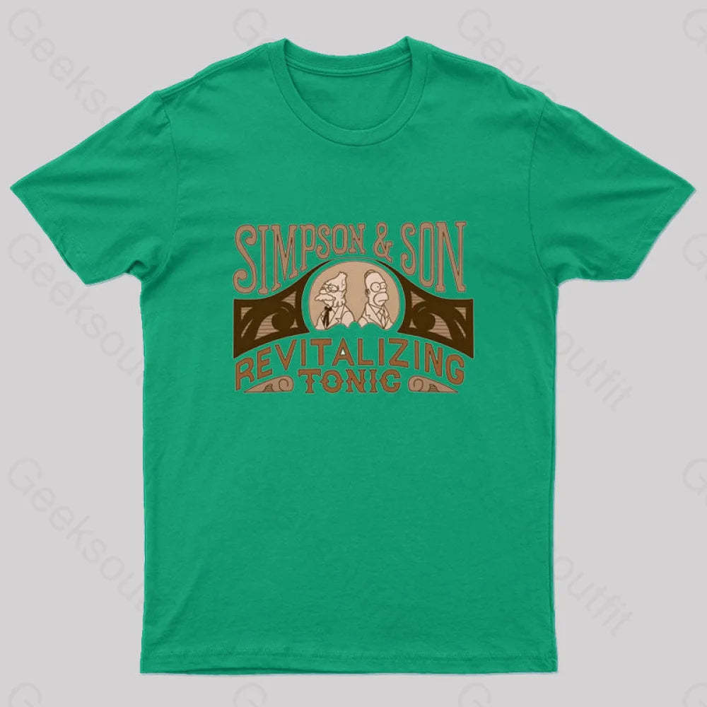 Simpson & Son Nerd T-Shirt Green / S
