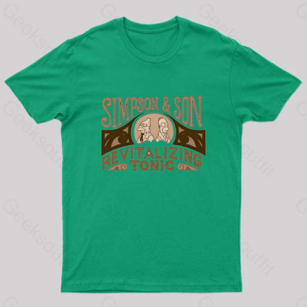 Simpson & Son Nerd T-Shirt Green / S