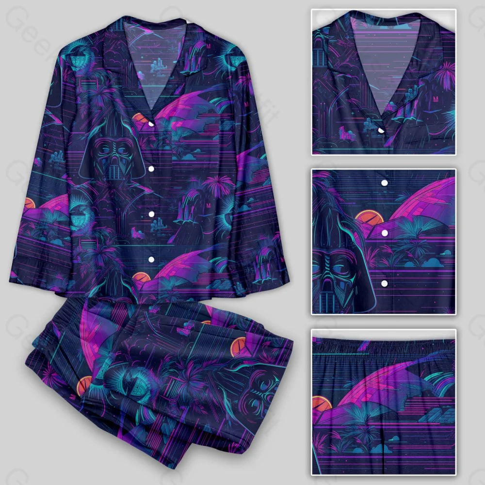 Sith Vapor Wave Pajamas Set - Geeksoutfit