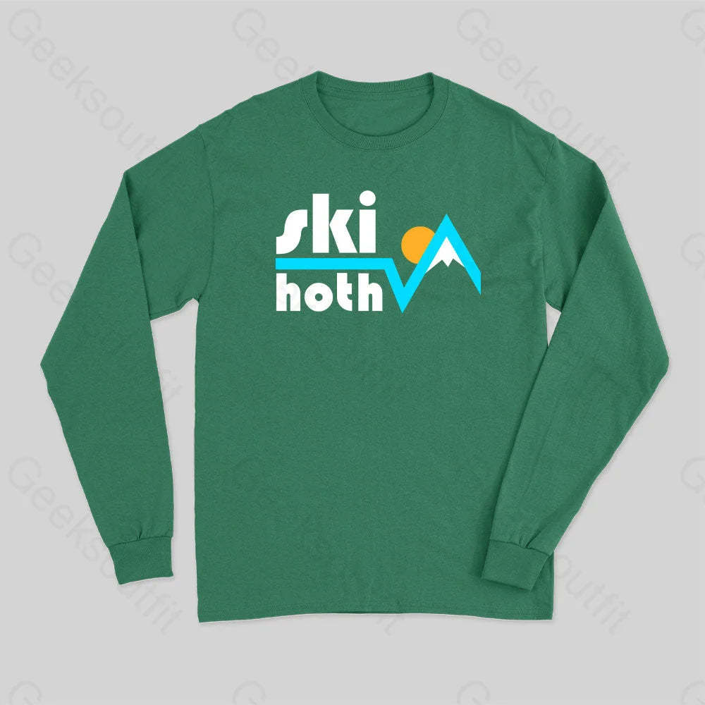 Ski Hoth Long Sleeve T-Shirt Green / S