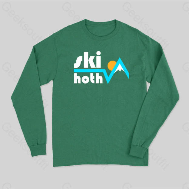 Ski Hoth Long Sleeve T-Shirt Green / S