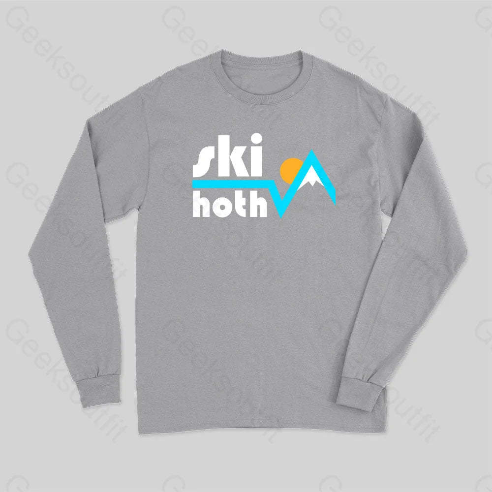 Ski Hoth Long Sleeve T-Shirt Grey / S
