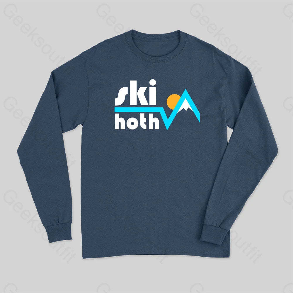 Ski Hoth Long Sleeve T-Shirt Navy / S