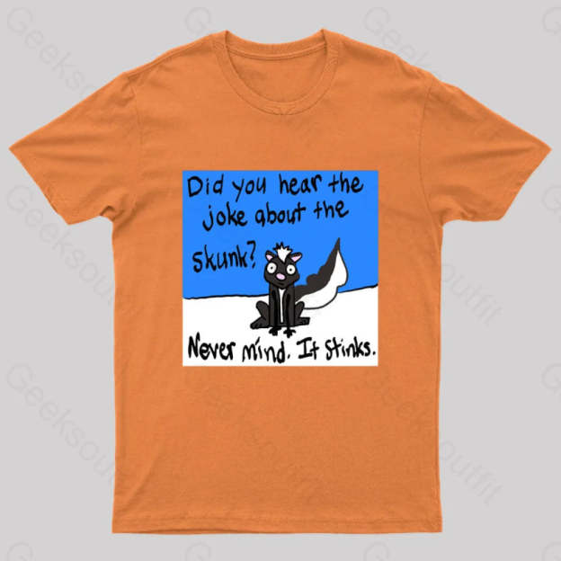 Skunky Geek T-Shirt Orange / S
