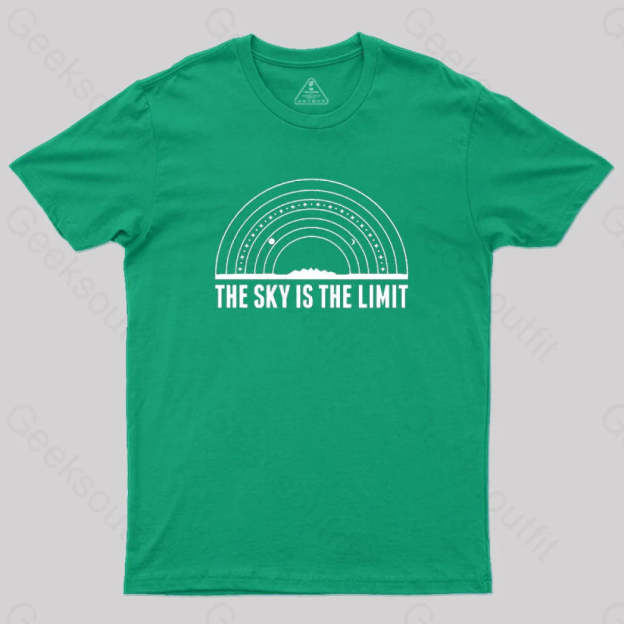 Sky Is The Limit T-Shirt Green / S