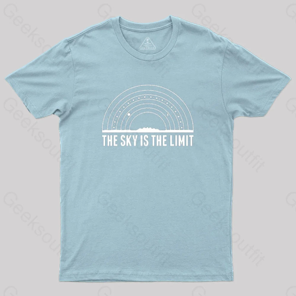 Sky Is The Limit T-Shirt Light Blue / S