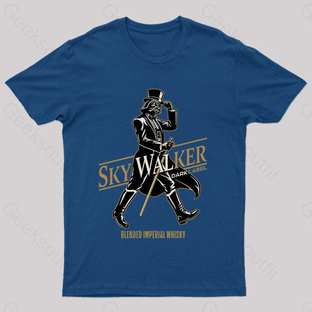 Sky Walker Dark Label T-Shirt Navy / S