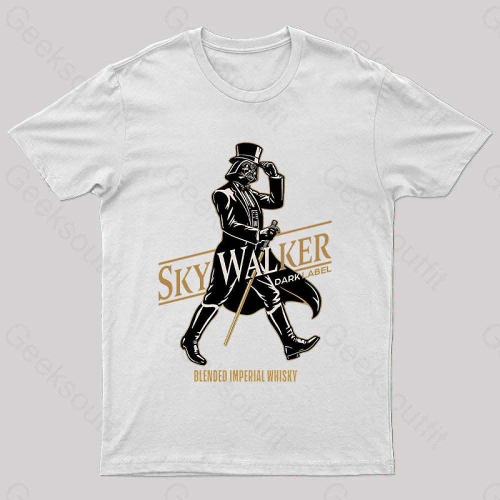 Sky Walker Dark Label T-Shirt White / S