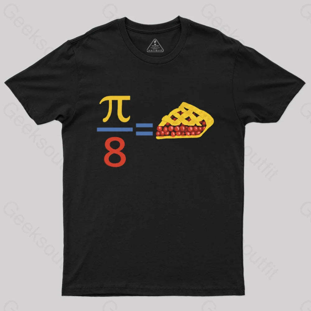 Slice Of Pi T-Shirt Black / S