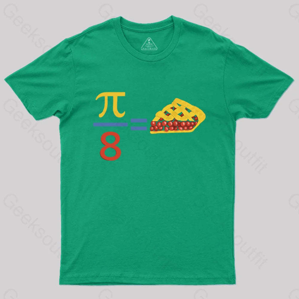 Slice Of Pi T-Shirt Green / S