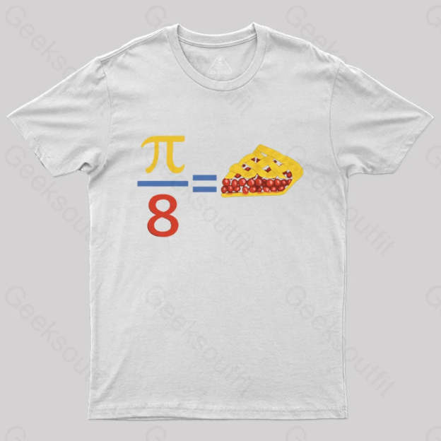 Slice Of Pi T-Shirt White / S