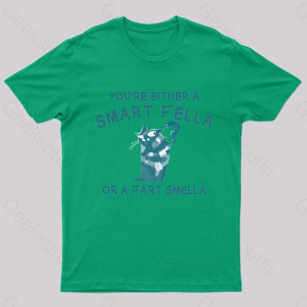 Smart Fella Nerd T-Shirt Green / S