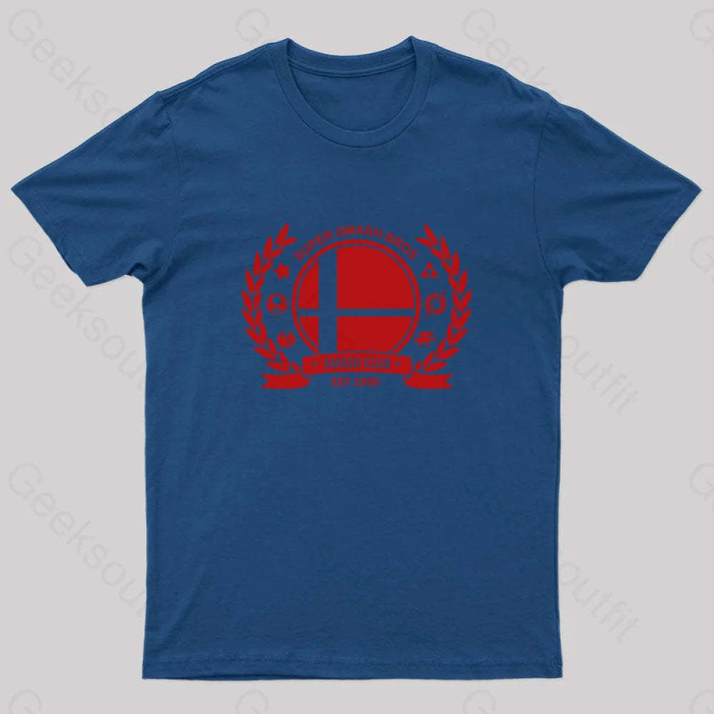 Smash Bros Club T-Shirt Navy / S