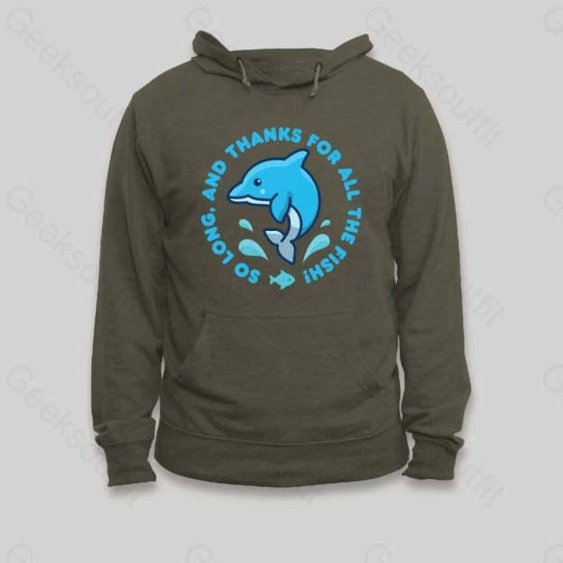 So Long, And Thanks For All The Fish! Hoodie - Geeksoutfit