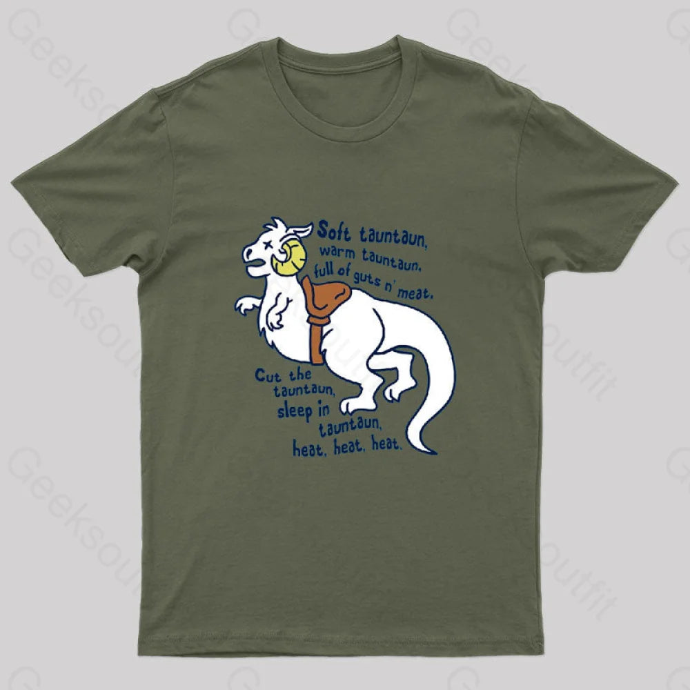 Soft Tauntaun T-Shirt Army Green / S