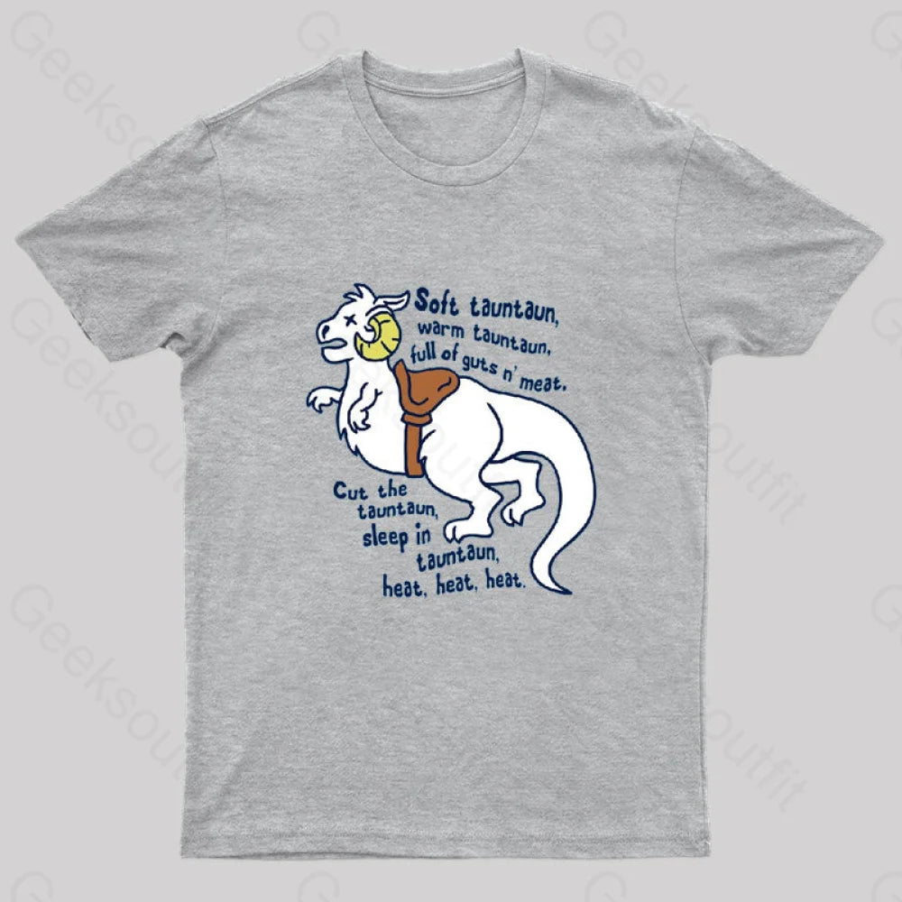 Soft Tauntaun T-Shirt Grey / S