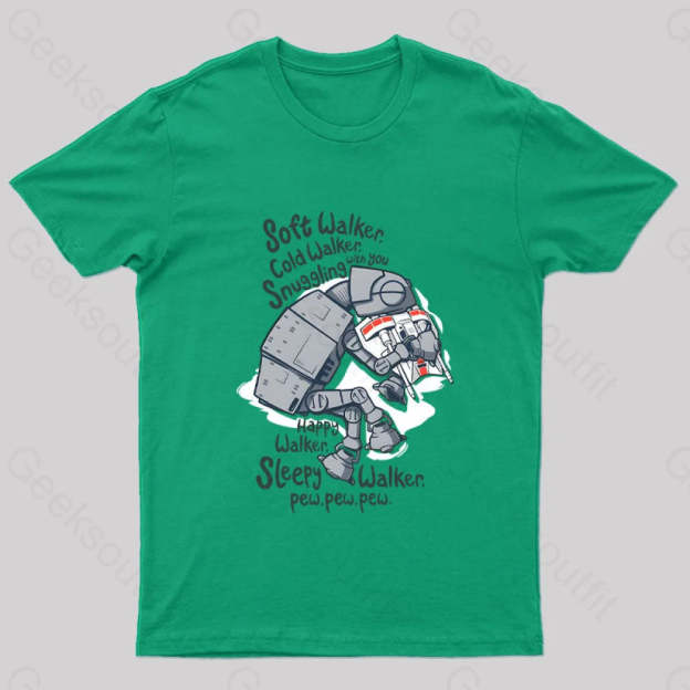 Soft Walker Geek T-Shirt Green / S