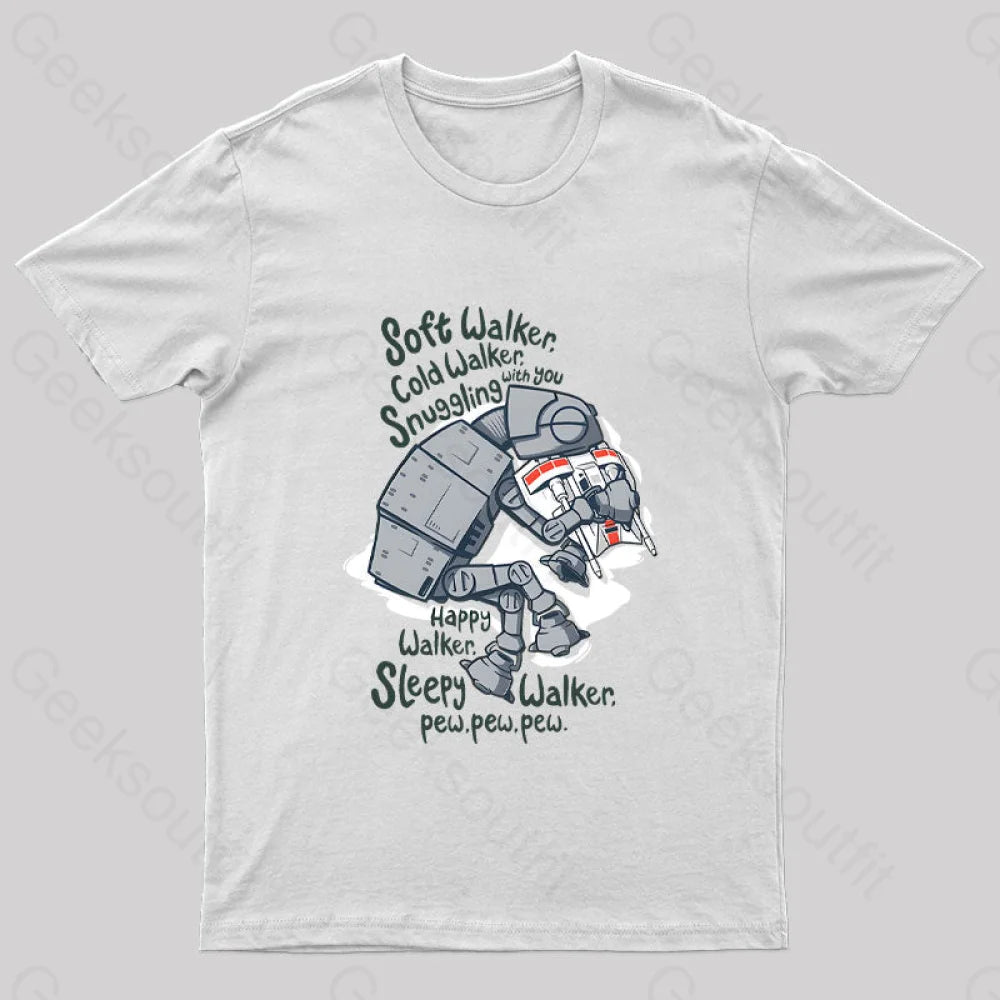 Soft Walker Geek T-Shirt White / S