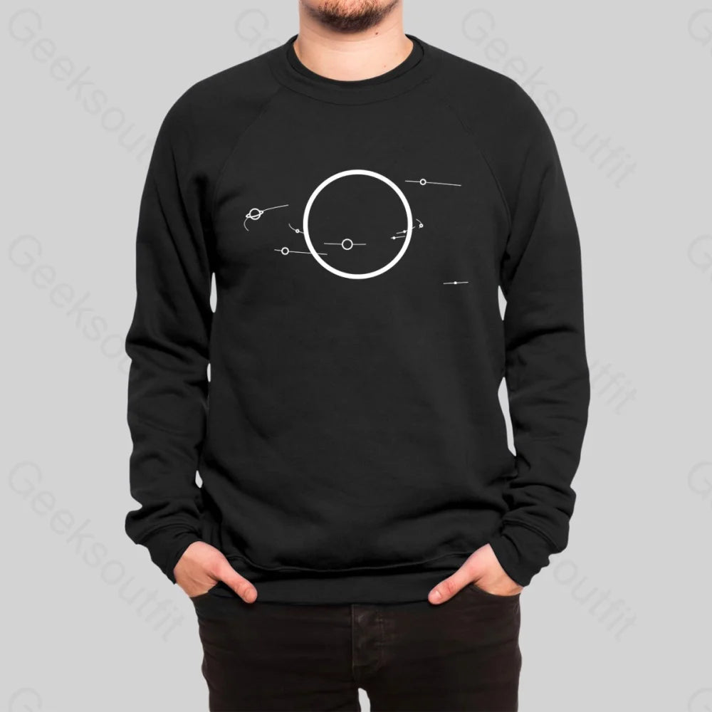 Solar System Sweatshirt - Geeksoutfit