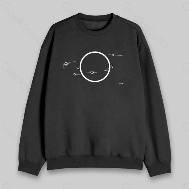 Solar System Sweatshirt - Geeksoutfit