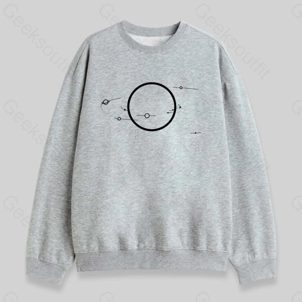 Solar System Sweatshirt - Geeksoutfit