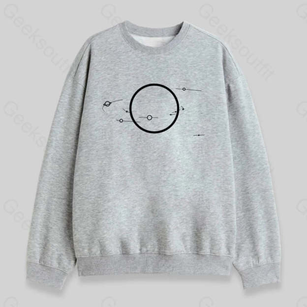 Solar System Sweatshirt - Geeksoutfit