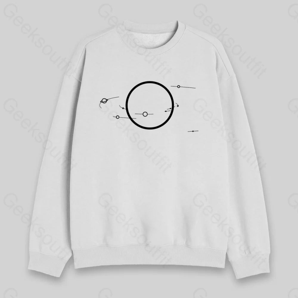 Solar System Sweatshirt - Geeksoutfit