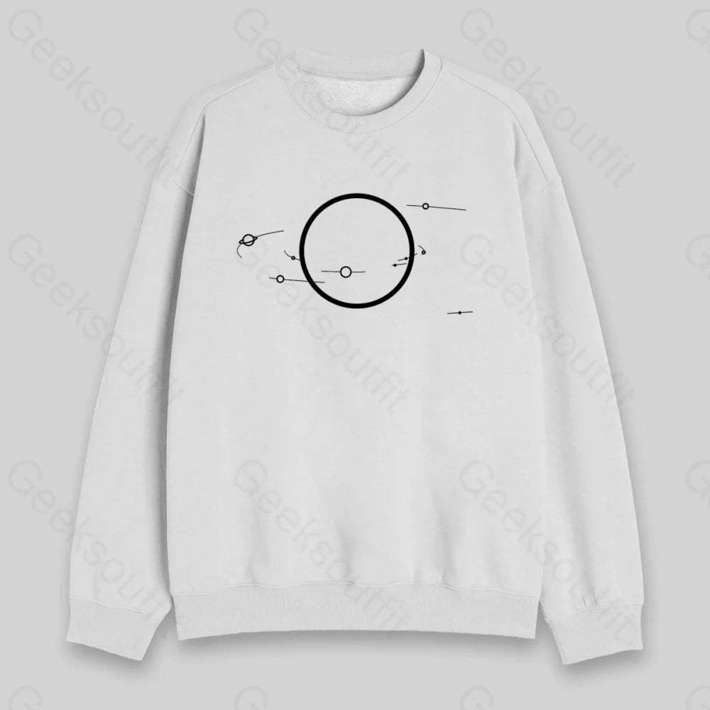 Solar System Sweatshirt - Geeksoutfit