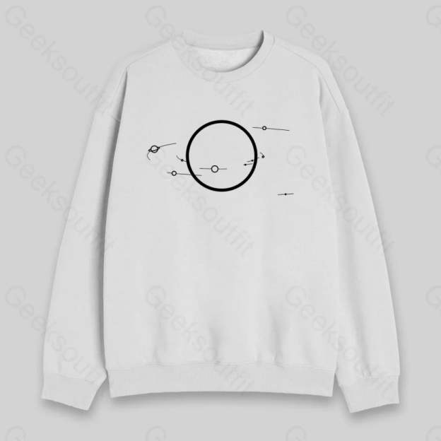 Solar System Sweatshirt - Geeksoutfit