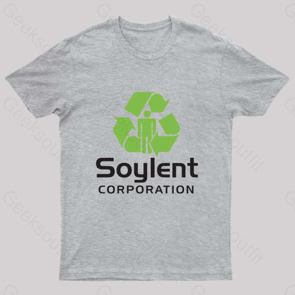 Soylent Corporation Geeks T-Shirt Grey / S